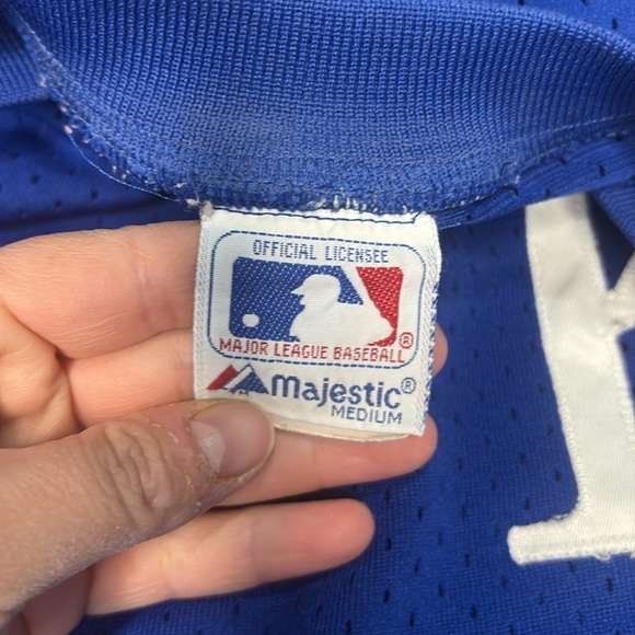 Vintage Kansas City Royals Jersey Majestic Size Medium - Picture 6 of 7